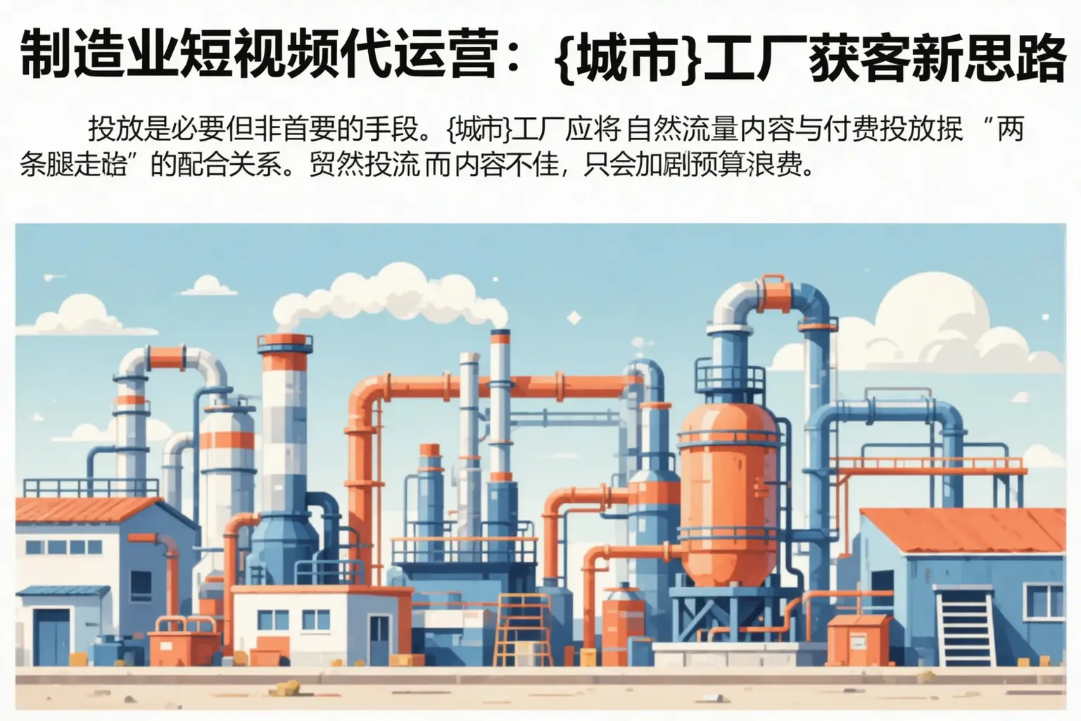 制造业短视频代运营:波密工厂获客新思路